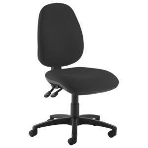Gilmour High Back Operator Chair (No Arms), Black