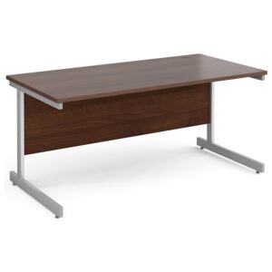 Tully I Rectangular Desk, 160wx80dx73h (cm), Walnut