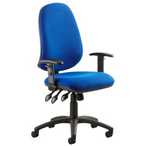 Haze 3 Lever Operator Chair With Adjustable Arms, Blue