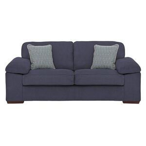 Home 2 Seater Fabric Sofa - Blue