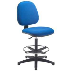 Breeze Deluxe Draughtsman Chair, Blue