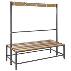 QMP Double Sided Island Cloakroom Bench