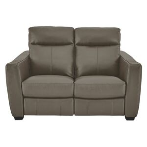 Compact Collection Midi 2 Seater Leather Manual Recliner Sofa- World of Leather