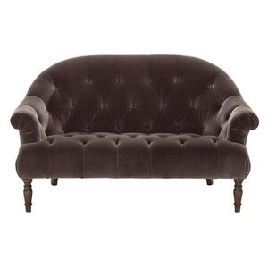 Alexander and James - New England Nantucket 2 Seater Fabric Sofa - Purple