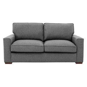 Comfi 3 Seater Fabric Classic Back Sofa - Grey