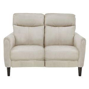 Compact Collection Petit 2 Seater Fabric Power Recliner Sofa - Beige