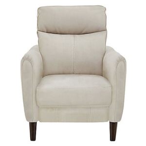 Compact Collection Petit Fabric Battery Recliner Armchair - Beige