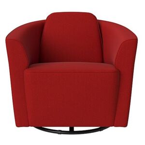 Nicoletti - Ketty Fabric Swivel Chair - Red