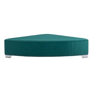 The Lounge Co. - Isobel Fabric Wedge Footstool - Teal