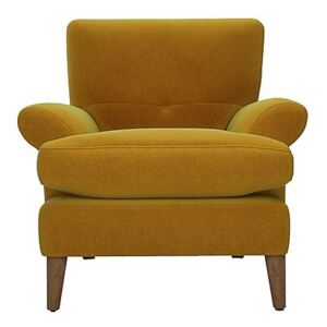 The Lounge Co. - Bronwyn Fabric Joshua Armchair - Yellow
