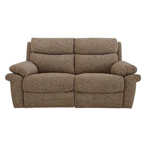 Comfort Story - Verse 2 Seater Fabric Power Recliner Sofa - Brown