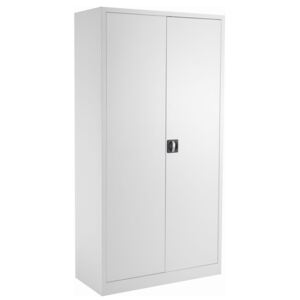 Value Line Metal Double Door Cupboards , White