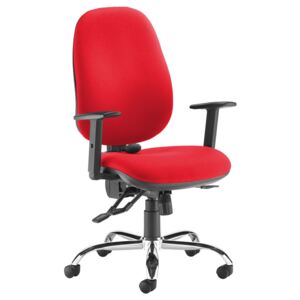Gilmour Ergo 24HR Asynchro Operator Chair, Red