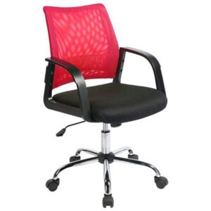 Calypso Mesh Back Operator Chair, Raspberry