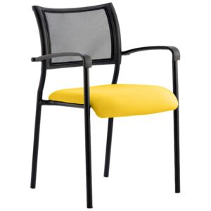Tokyo Conference Armchair (Black Frame), Solano