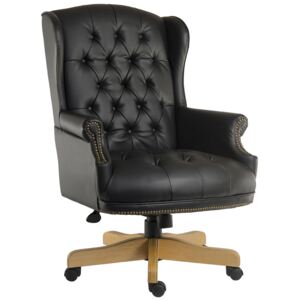 Chairman Swivel Chair Black, Black