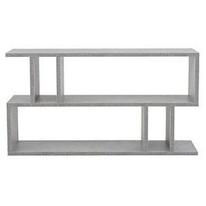 Elmari Concrete Low Shelving - Grey