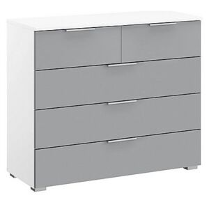 Rauch - Indiana 3 + 2 Drawer Chest of Drawers - Grey