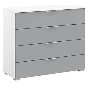 Rauch - Indiana 4 Drawer Wide Chest of Drawers - Grey
