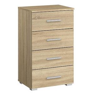 Rauch - Solo 4 Drawer Narrow Chest - Brown