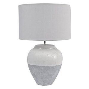 Skyline Grey Porcelain Table Lamp