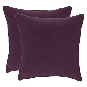 Lorrie Pair of Large Fabric Scatter Cushions