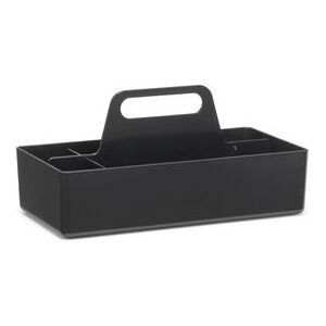 Toolbox Storage box - / Compartmentalised - 32 x 16 cm by Vitra Black