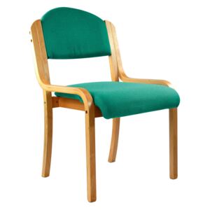 Verve Stacking Side Chairs, Green