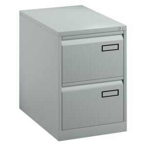 Executive Filing Cabinet, Silver