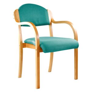 Verve Stacking Armchairs, Green