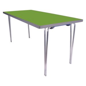 Gopak Premier Folding Table, 152wx76d (cm), Pea Green