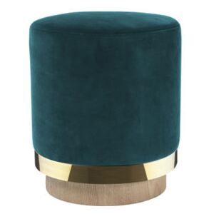 Pouf - / Velvet by RED Edition Blue