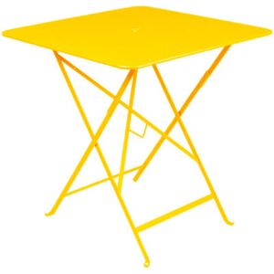 Bistro Foldable table by Fermob Yellow