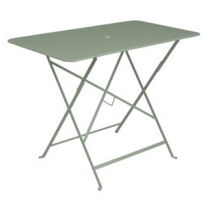 Bistro Foldable table - / 97 x 57 cm - 4 people - Parasol hole by Fermob Green