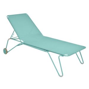 Harry Sun lounger - 4 positions by Fermob Blue