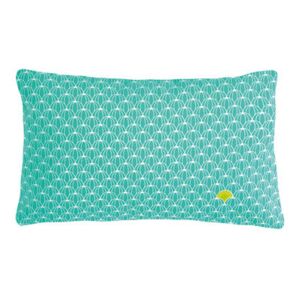 Envie d'ailleurs - Pastèques Outdoor cushion - / 44 x 30 cm by Fermob Blue