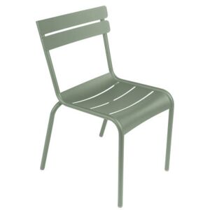 Luxembourg Stacking chair - Aluminium by Fermob Green