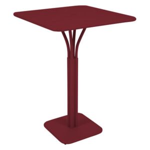 Luxembourg High table - 80 x 80 x H 105 cm by Fermob Red