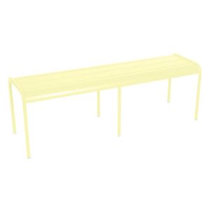 Luxembourg Bench - 3/4 seats / L 145 cm - Aluminium by Fermob Yellow