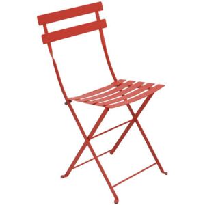 Bistro Folding chair - Metal by Fermob Red