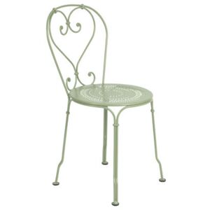 1900 Stacking chair - Metal by Fermob Green