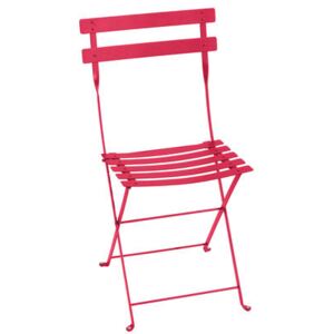 Bistro Folding chair - / metal by Fermob Pink