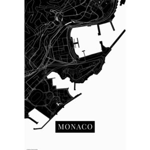 Art Photography Monaco black, POSTERS