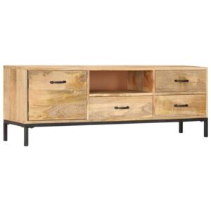 VidaXL TV Cabinet 130x30x45 cm Solid Mango Wood