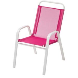 Homebase Kids Metal Stacking Chair - Pink