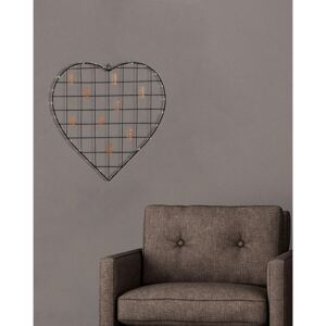 LED Heart Wire Frame Wall Hanging