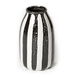 Riviera Medium Vase - / H 24 cm by Maison Sarah Lavoine Black