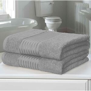 Windsor 2 Piece Towel Bale Silver