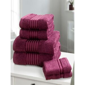 Windsor 6 Piece Towel Bale Plum