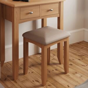 Guildford Solid Oak Dressing Table Stool
